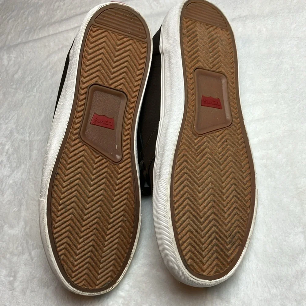 Levi's Alpine Tumbled Stacked Synthetic Leather Casual Lace-up Sneaker Men's 9.5
